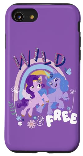 Coque iPhone SE/7/8 My Little Pony Pipp & Izzy | Protection antichoc imprimée Wild & Free V3