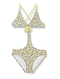 TRIKINI SAFARI VACAY Tuc Tuc Trikini Safari Vacay Traje de baño de una Sola Pieza, Verde, 10A para Niñas