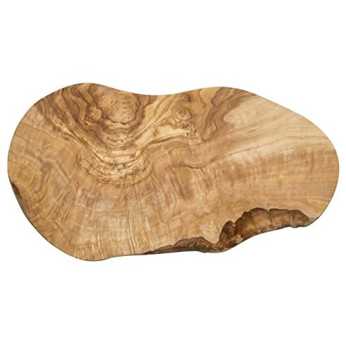 IB Laursen - Schneidebrett, Servierbrett - Olivia - UNIKA - 100% Olivenholz - 30 x 14 cm