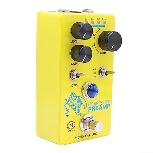 Pédale d’effets de guitare, pédale d’effet de distorsion, préampli d’overdrive de distorsion, pédale d’effets de guitare électrique à 4 modes - Les Beatles, Paul McCartney, John Lennon, RIngo Starr, George Harrison Pédale d'effets de guitare, pédale d'effet de distorsion, préampli d'overdrive de distorsion, pédale d'effets de guitare électrique à 4 modes – Image 3