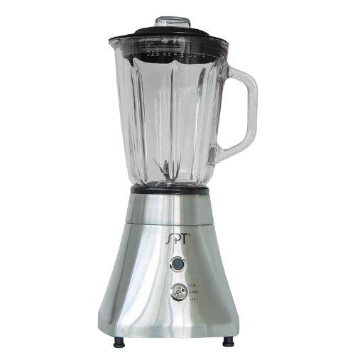 Sunpentown CL-511 Square-Base Stainless-Steel Blender with 1-1/2-Liter Glass Jar