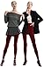 HeyUU Women's 80 Denier Soft Opaque Tights, High Waist Solid Color Footed Pantyhose 20+ Colors burgundy S-M