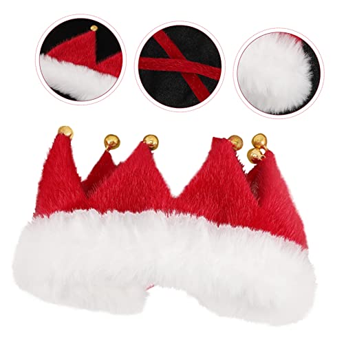 Collier de Noël réglable à grelots pour chien, confort polyester taille L - 5