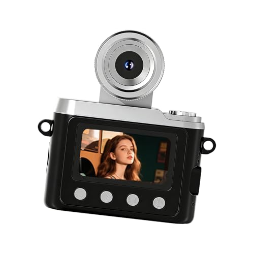 Appareil photo numérique rétro avec mémoire et connexion TV ordinateur pour cadeau idéal