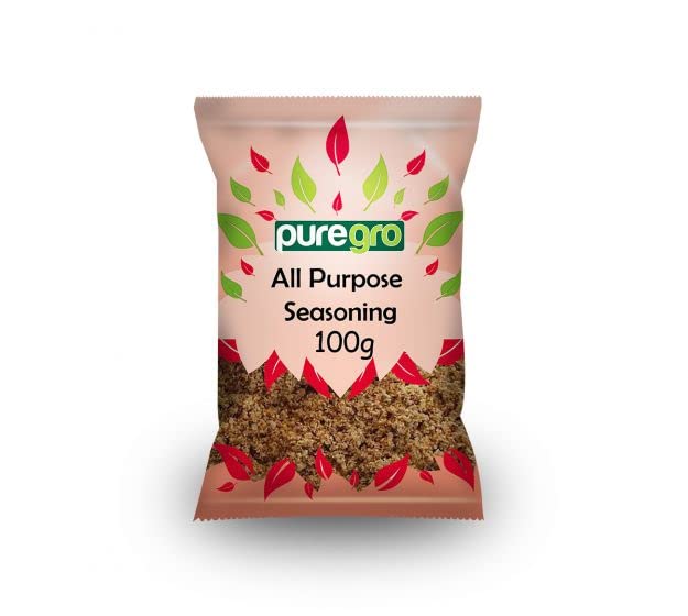 All Purpose Seasoning 100g| PACK OF 1 | Puregro Seasoning | vegetarian | Everyday Seasoning | All-in-One Seasoning | Premium Quality | Perfect Blend of Aromatic Spice.