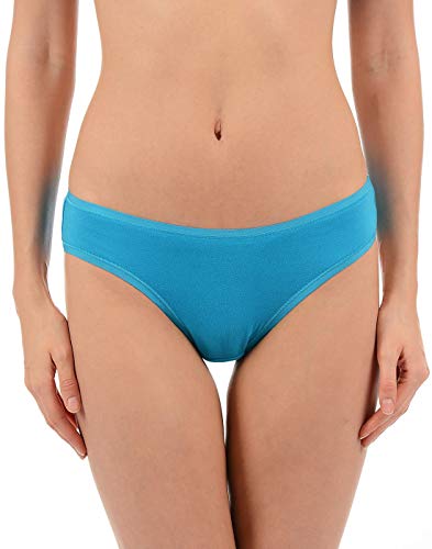 Image of Amante Solid Low Rise Cotton Bikini Panty Pack(Pack of 3)
