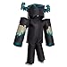 Disguise Minecraft Warden Inflatable Costume, Official Minecraft Inflating Jumpsuit with Air Inflating Fan, Adult Size