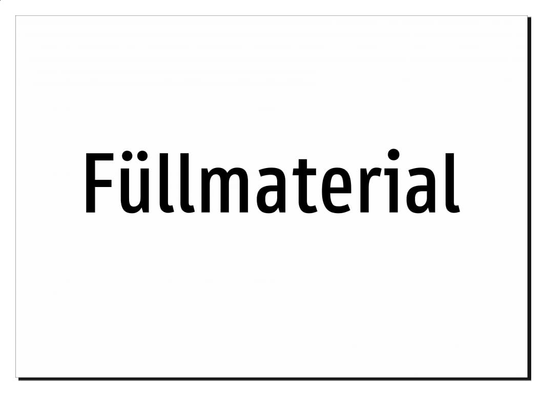 Füllmaterial – Aluminiumschild A3: 420x297mm – Ohne Grafik, nur Text
