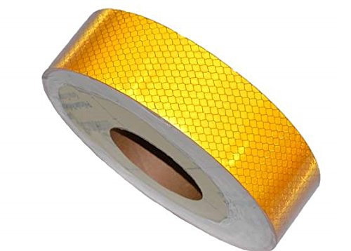 Bapna Golden Reflective Adhesive Tape 25mm Width x 25 Meter Length (B072JCCR7N) Amazon Price History, Amazon Price Tracker