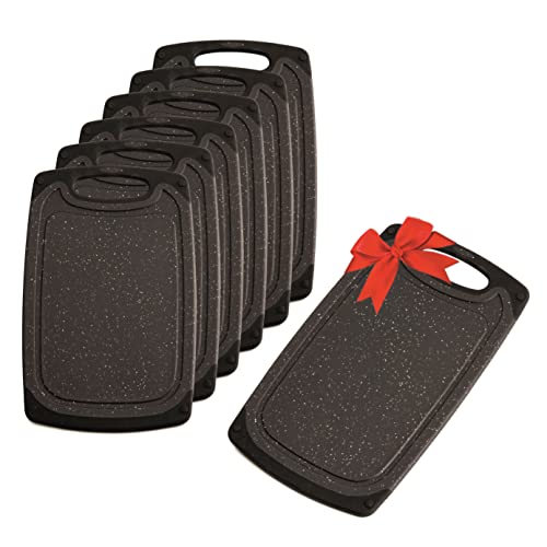 KPYTO 3 Frühstücksbrettchen 6er Set + 1 Brettchen gratis Kunststoff...