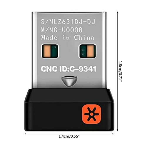 ¿Perdiste tu receptor? Adaptador de dongle USB para Unifying original para solucionar cortes 3