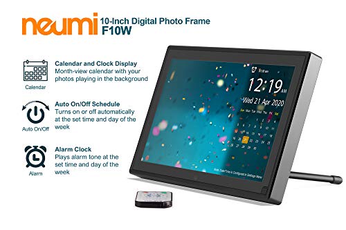 Neumi 10-Inch Wide Screen Digital Photo Frame With Motion Sensor, Ips Lcd Panel, 16:9 (Black) #TOP5