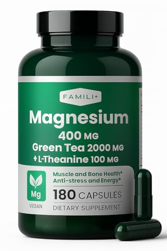 Extract 100mg| L-theanine, Magnesium Supplement For Muscle, 
