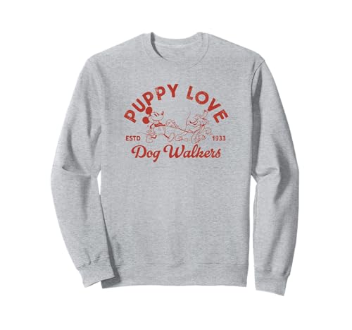 Sweatshirt Disney Mickey and Friends Pluto chien vêtement décontracté col rond