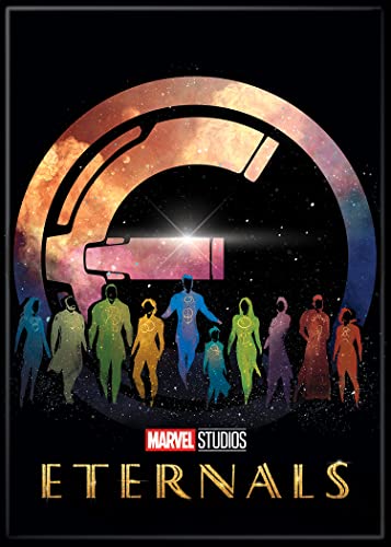 Ata-Boy Marvel Studios Eternals Character Silhouettes 2.5" X 3.5" Magnet For Refrigerators And Lockers #TOP30