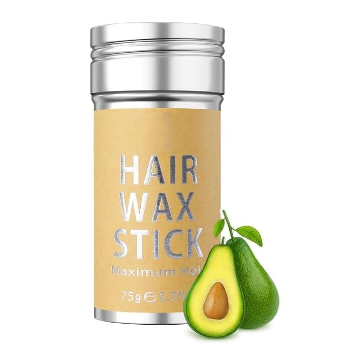 Hair Wax Stick Slick Back Hair Edge Brush Pin Comb Wax Stick For Hair Flyaways Styling Products Essentials Stuff For Women Girl (3 Packs Set)-image-35
