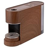 Máquina de cápsulas espresso 1400 W, aspecto de madera