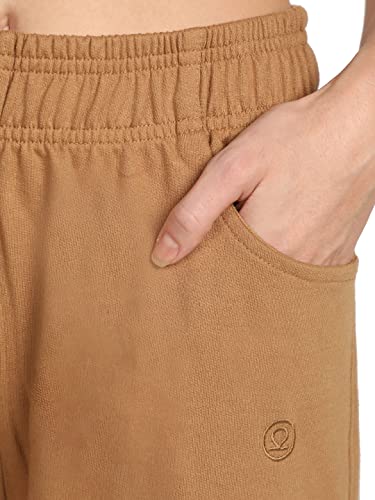 Image of CHKOKKO Women's Regular Cotton Regular Fit Plain Shorts for Women