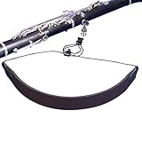 Neotech Adjustable Padded Neoprene Clarinet Strap (2301202), Black