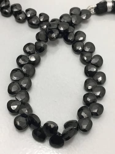 Gemmes de spinelle noire facettée de qualité supérieure pour joaillerie artisanale