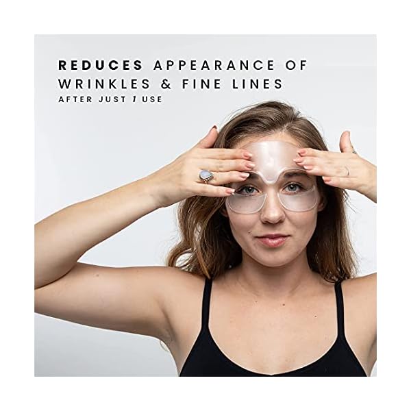 Dermaclara-Silicone-Face-Patches-for-Wrinkles-Fine-Lines-Pregnancy-Safe-Skin-Care-Silicone-Anti-Wrinkle-Patches-Wear-While-Sleeping-Silicone-Gel-Under-Eye-Mask-and-Face-Wrinkle-Patches Dermaclara Silicone Face Patches for Wrinkles & Fine Lines