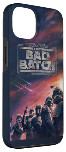 Coque iPhone 13 Star Wars antichoc évite les chutes Bad Batch Sunset - 3