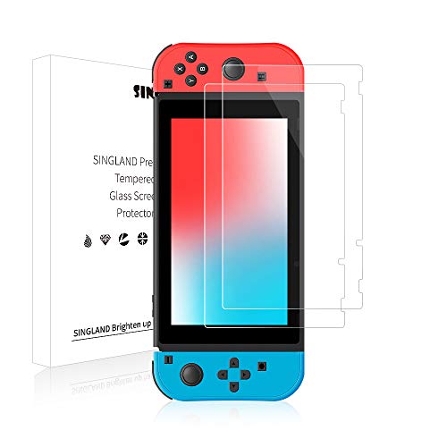Hd clear replacement screen protector tempered glass an…