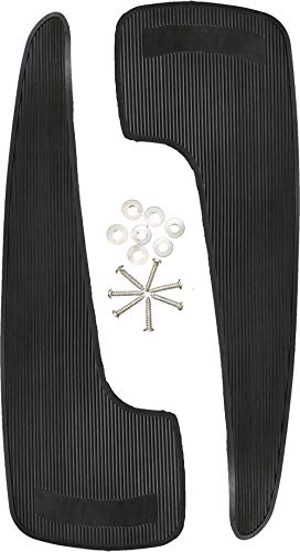 Image of Adroitz Black Universal Rubber Mud Flap For Maruti Suzuki Ignis