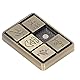 Wakects EDC Fidget Slider Toy,5 Kleine Quadrate Crackling Metall Magnetische Slider Sensory Toys für Erwachsene ADHS Autismus Angst Stressabbau