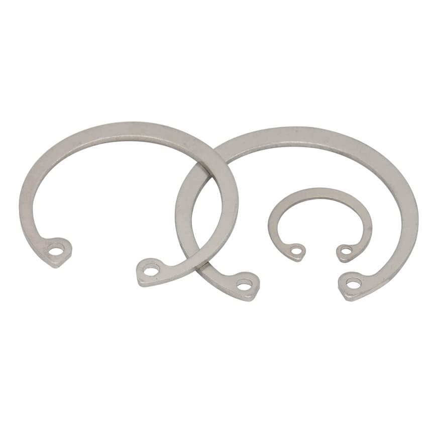 Generic M28 M36 304 Stainless Steel 304SS DIN472 Spring Washer C Type Snap Retaining Ring for OD 28mm 36mm Internal Bore Shaft Circlip - (Inner Diameter: 10Pcs M36)