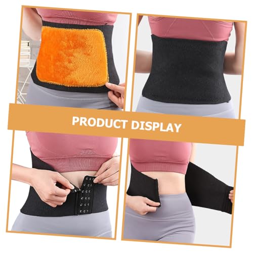 Faja lumbar ajustable gruesa talla L tejido suave cálido miniatura 5
