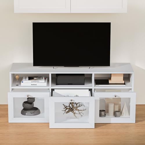 Image of Home Centre | Soho Small TV Unit | Engineered Wood, Multipurpose Cabinet | White | 1 Year Warranty