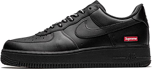 Nike Mens Air Force 1 Low CU9225 001 Supreme - Mini Box Logo Black - Size 11