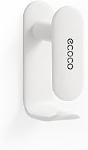 ECOCO Nail-Free Bucket & Basin Holder | Self-Adhesive, No Drilling, Wall Mount Tub Stand for Bathroom Space Saving (White)