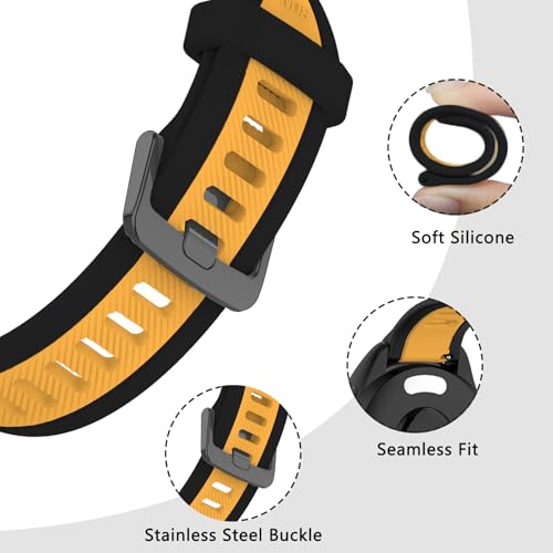 Correa de silicona para Garmin Forerunner 22mm miniatura 4