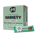 Yubi Bars - Protein Bars - 100 Calories, 10g of Protein, High Fibre, Low Sugar, Gluten Free and Dairy Free - Healthy Snacks/Nutrition Bar - Chocolate Bars - 14.8oz (12 Pack, Variety Box)