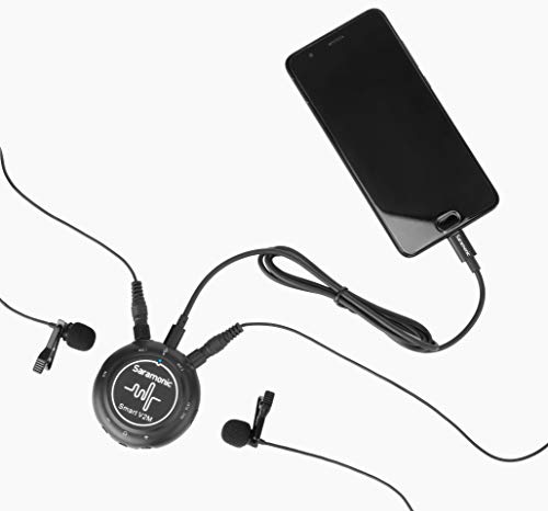 Saramonic 2 Microphones Cravate Smart V2M avec interface double canal pour iPad - 3