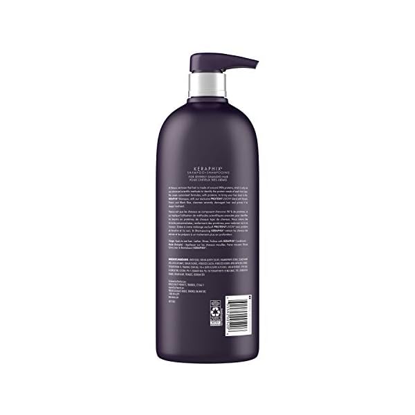 Nexxus-Keraphix-Shampoo-for-Damaged-Hair-With-ProteinFusion-Keratin-Protein-Black-Rice-Silicone-Free-338-oz Nexxus Keraphix Shampoo With ProteinFusion for Damaged Hair Keratin Protein, Black Rice, Silicone-Free 33.8 oz
