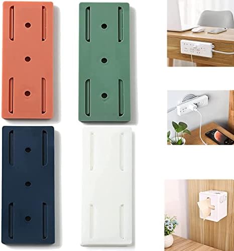 Steckdosenleisten Halter Selbstklebend - 2 Stück Ordnung Für Kabel