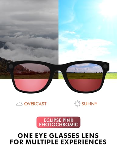Image of PRO+ Polycarbonate Replacement Lenses Compatible with Ray-Ban Meta Wayfarer RW4006 & Gen 2 RW4012 50mm Sunglasses