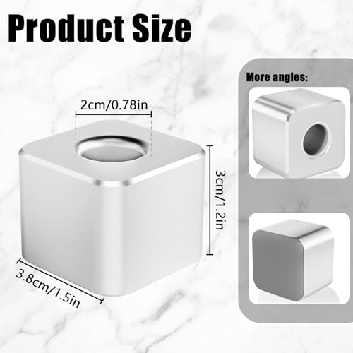 Betinyar 2 Pieces Pen Stand, Single Pen Holder, Pen Holder Base for Desk Desktop Pen Organizer Desk Accessory - Image 2