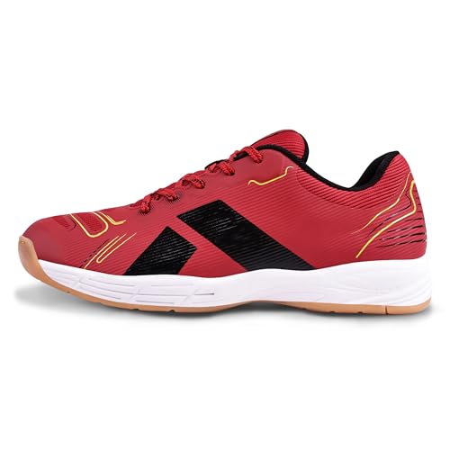 Image of Nivia Super Court 3.0 Badminton Shoes for Men, Duofoam Midsole, Seamless Mesh Upper, Non-Marking Sole, Indoor Court Shoes for Badminton, Volleyball, Squash, Table Tennis, Pickelball