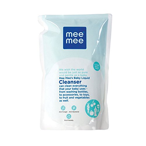 Image of Philips Avent Scf796 /00 Aven Straw Cup 200 Ml (Assorted Color)&Mee Mee Anti-Bacterial Baby Liquid Cleanser (1.2 L - Refill Pack)