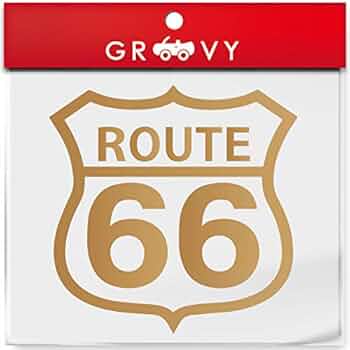 Amazon.co.jp: ROUTE66 ルート66 シール アメリカ 道路 ロード