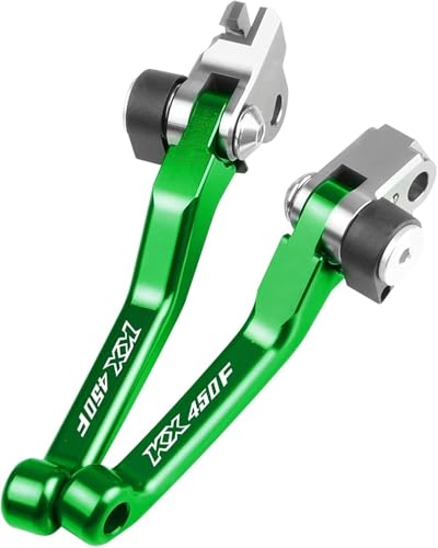 Generisch CNC Pivot Dirt Bike Griff Für Kawasaki Kx450f Kx450 Kx 450f 450 F 2006-2012 Motorrad Dirt Bike Bremse Kupplungshebel Dirt Bike Pivot Hebel Griff Hebel Cnc