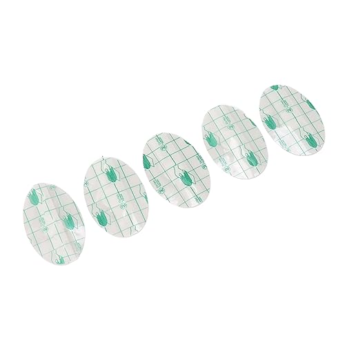 Ymiko Ear Covers For Shower, Swimming Ear Plugs For Kids Hypoallergenic Oval Shape PE Shower Ear Sticker 20pcs Ear Protector Cover Ear Stickers For Shower Baby