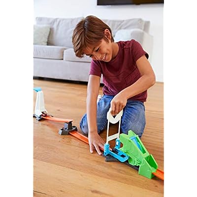 Hot Wheels Track Builder Hammer Drop Challenge