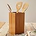Produktbild bambuswald© Utensilienhalter aus 100% Bambus - Blumenvase Weinflaschenhalter Küchenutensilienhalter