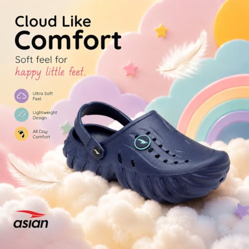 Image of ASIAN Kid's Casual Walking Daily Used Clogs & Slipper with Lightweight Design Clogs & Slippers for Boy's & Girl's