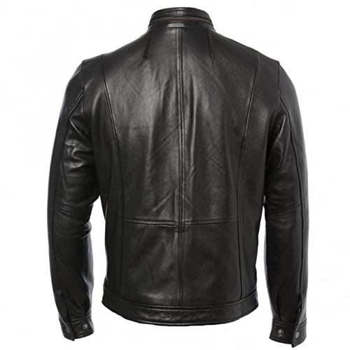 Image of Mens Tough Shady Genuine Lambskin Leather Jacket